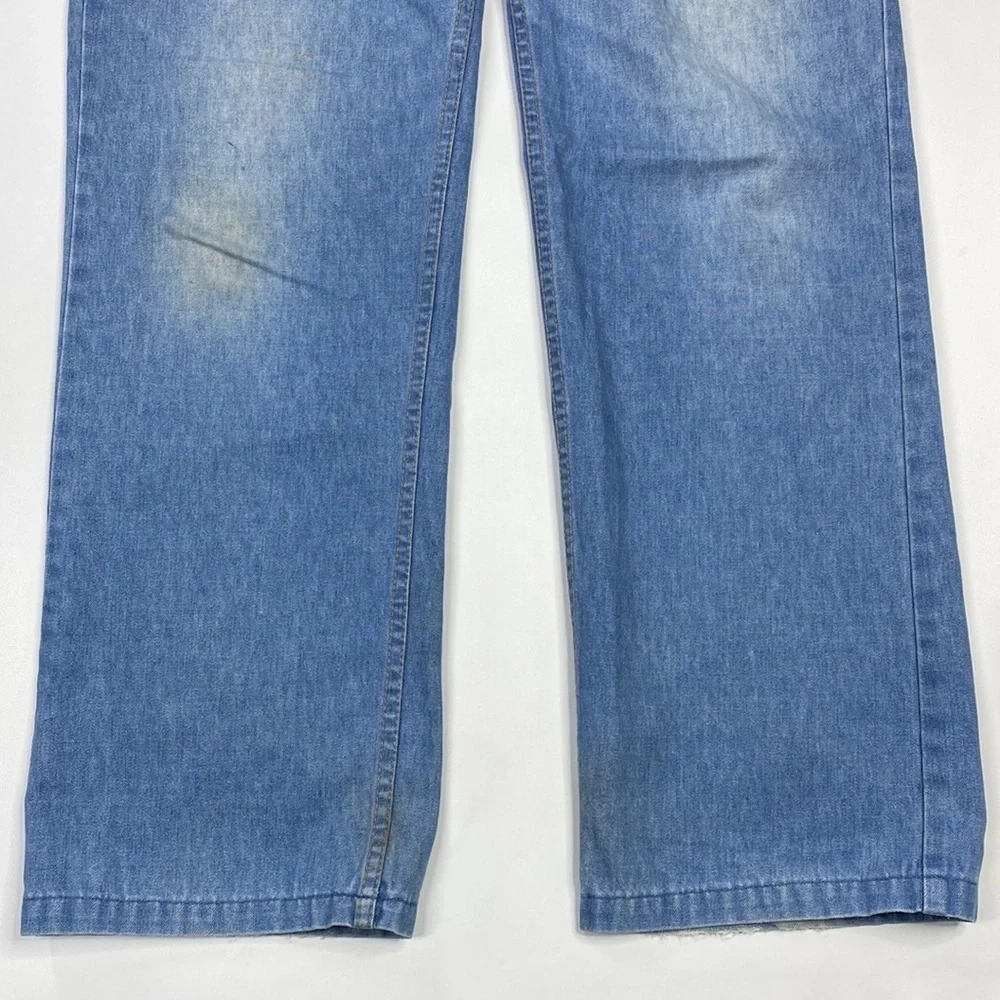 Vintage Levi Jeans With A Skosh More Comfort 70s 36x30 Orange Tag